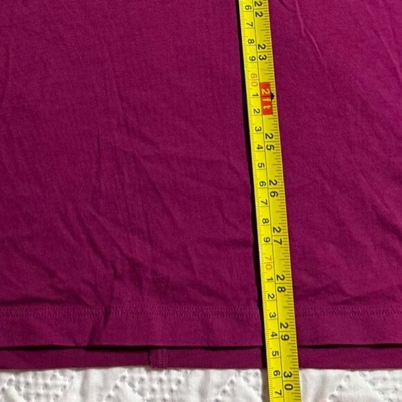 Lululemon Athletica Lulu All Yours Pink Tee T-Shirt Plus Size Dot 20 Activewear - Picture 6 of 7